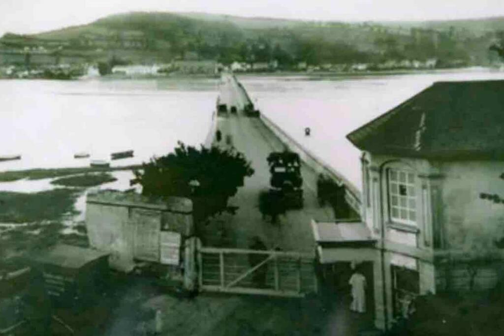 Historic 'old Toll House' Shaldon Bridge Teignmouth