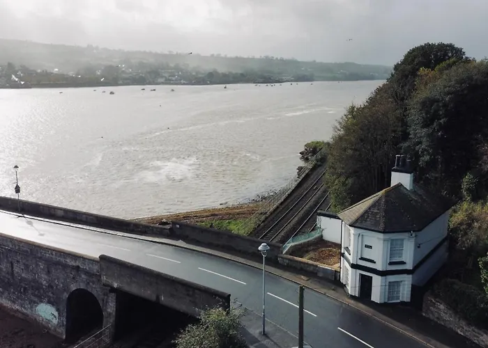 Historic \'Old Toll House\' Shaldon Bridge